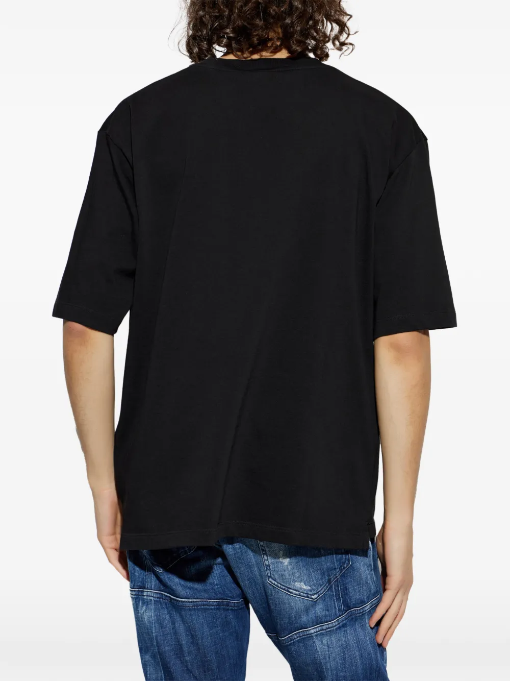 DSQUARED2 T-shirt met print Zwart