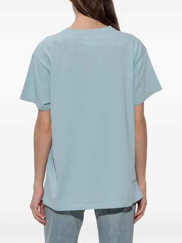 Maison Margiela ロゴ Tシャツ | ブルー | FARFETCH JP