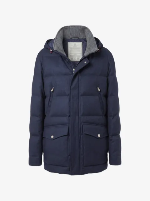 Brunello Cucinelli parka with detachable hood