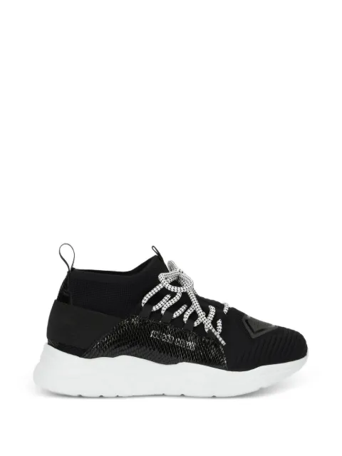 Roberto Cavalli snakeskin-effect sneakers