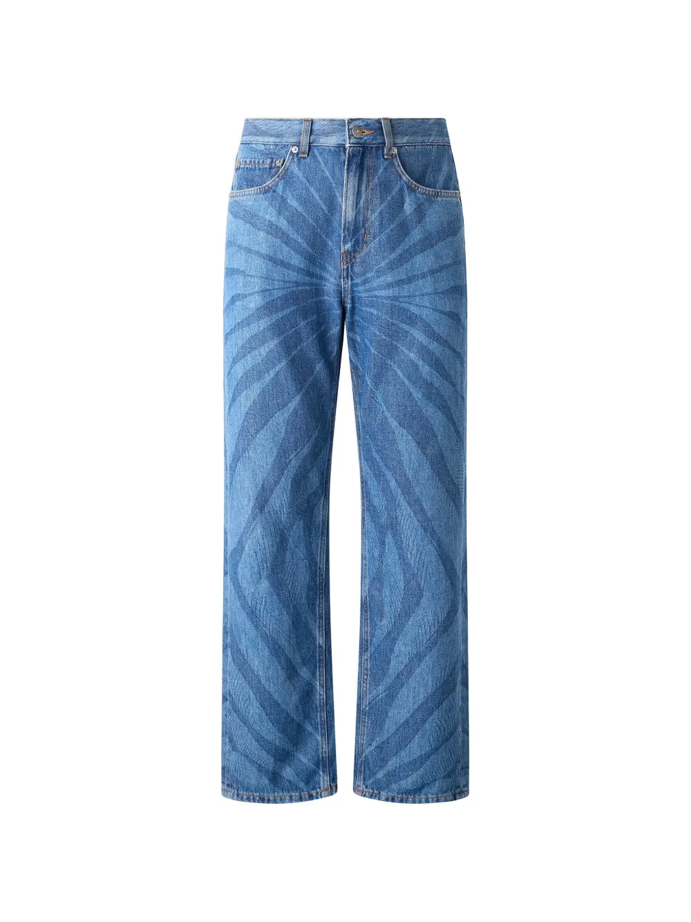 Roberto Cavalli Jeans dritti con tasche - Blu