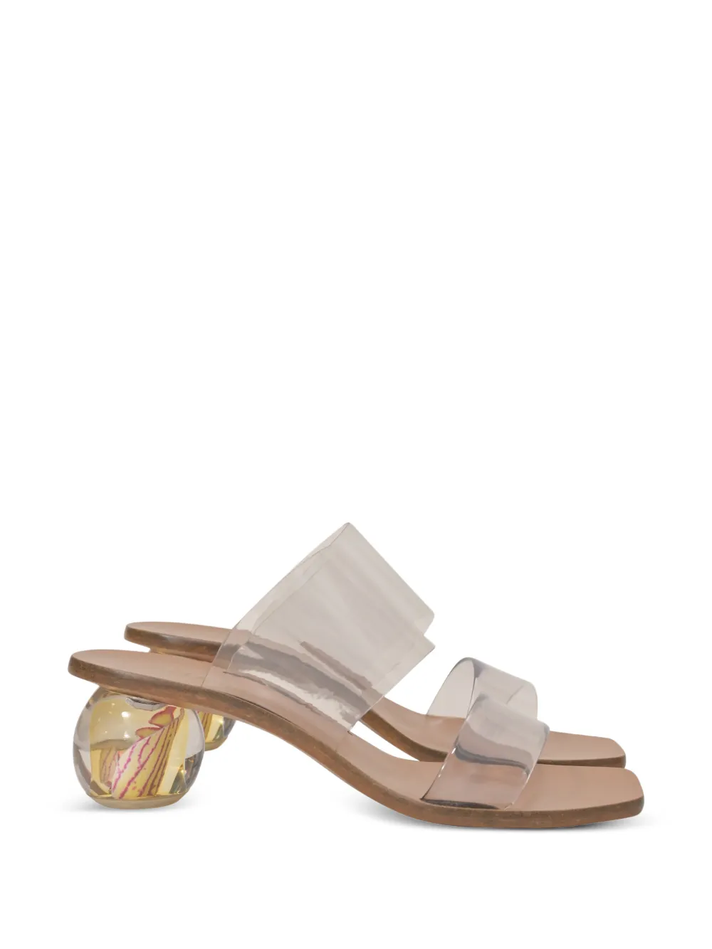 Cult Gaia Jila floral sandals - Bianco