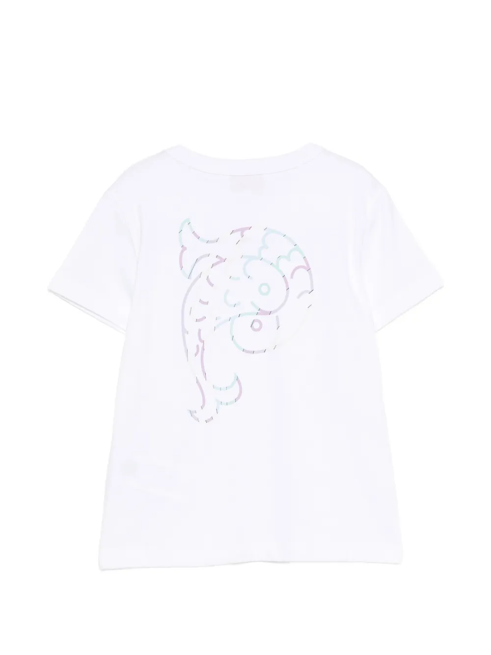 PUCCI Junior T-shirt met logoprint Wit