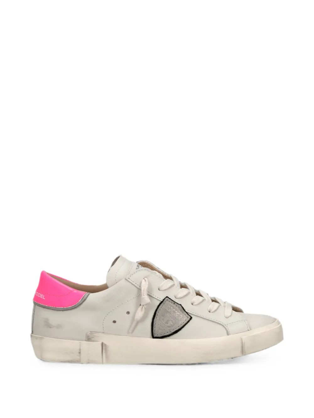 Philippe Model Paris PRSX Low sneakers met logo-patch Beige