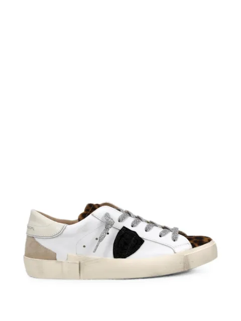 Philippe Model Paris PRSX leopard-print sneakers