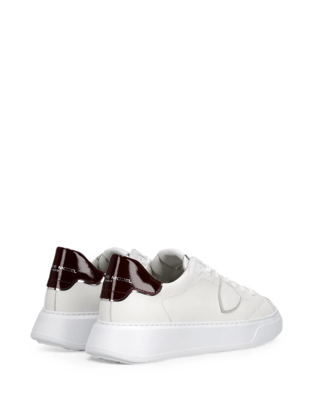 Philippe Model Paris Temple low-top sneakers Wit