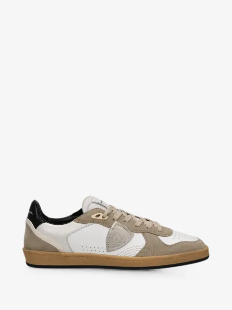 Philippe Model Paris logo-patch panelled sneakers