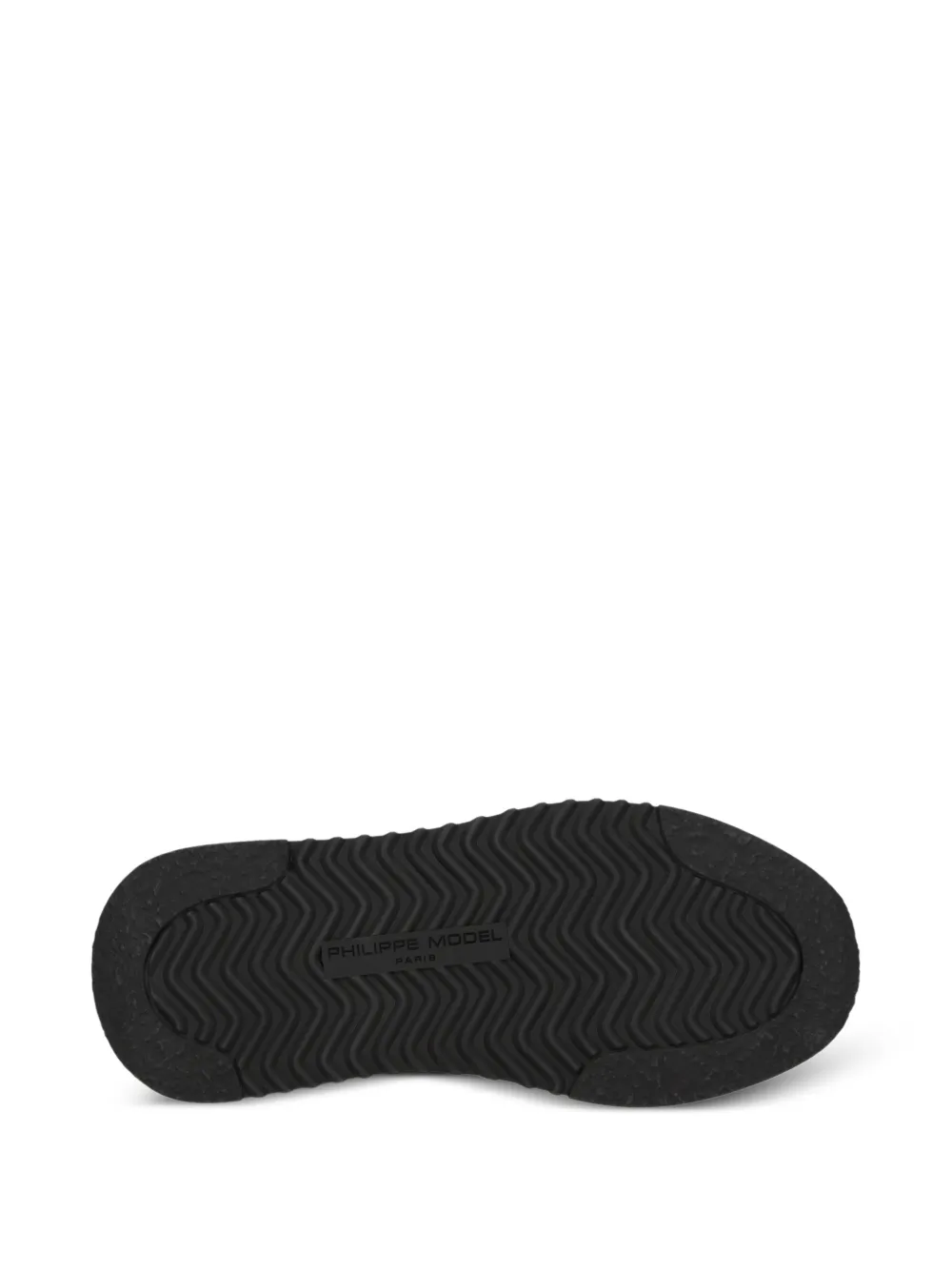 Philippe Model Paris Tropez 2.1 gewatteerde sneakers Zwart