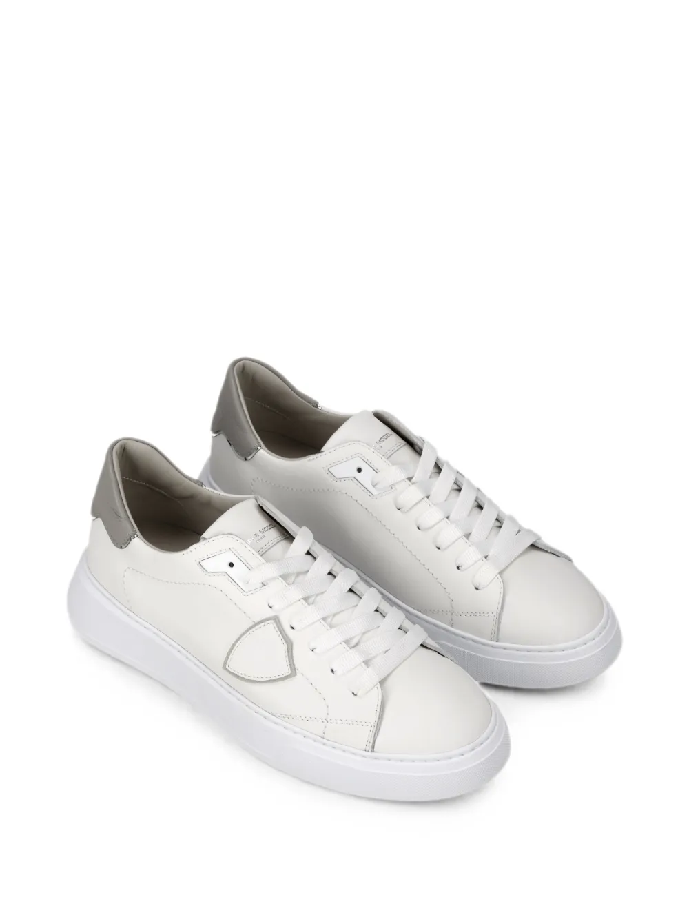 Philippe Model Paris Temple low sneakers Wit