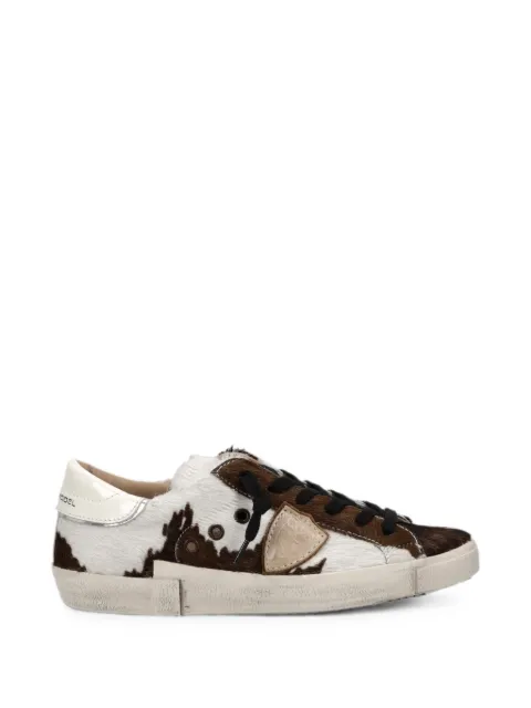 Philippe Model Paris baskets PRSX à imprimé vache