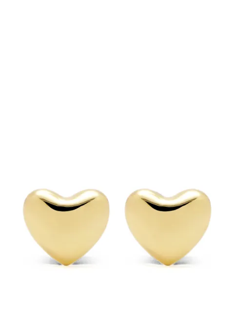Annika Inez heart-motif earrings