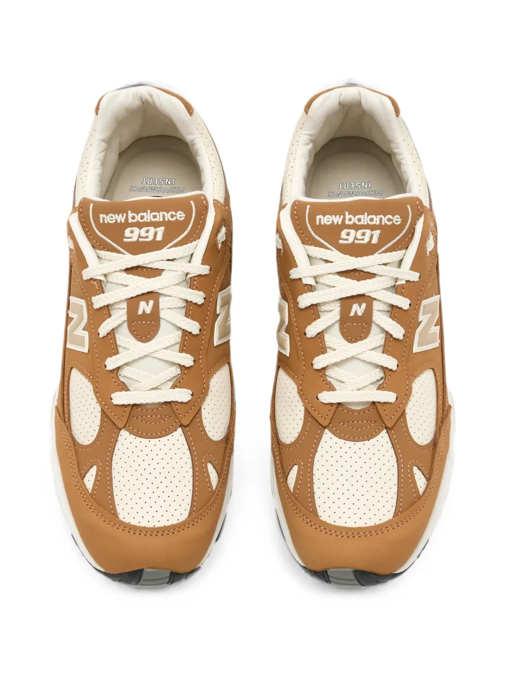 New Balance 991 suede sneakers Bruin