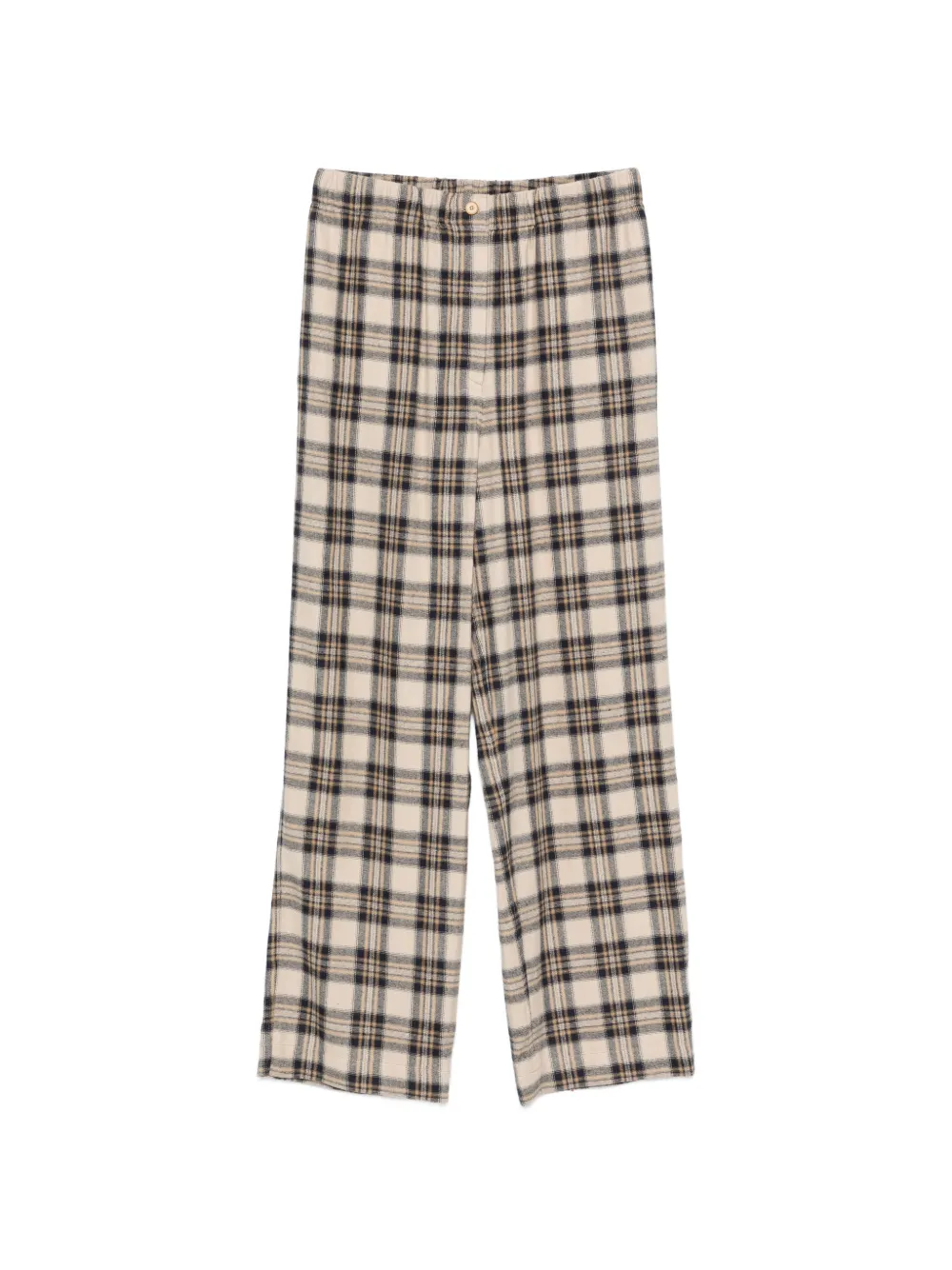 A.M.G. Pantaloni a quadri - Toni neutri