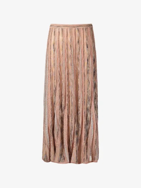 Ulla Johnson knitted striped skirt