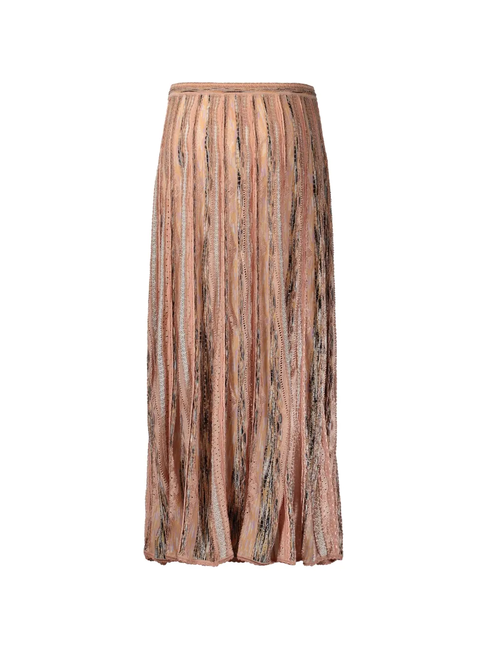 Ulla Johnson Clio maxi-rok met geometrisch patroon Roze