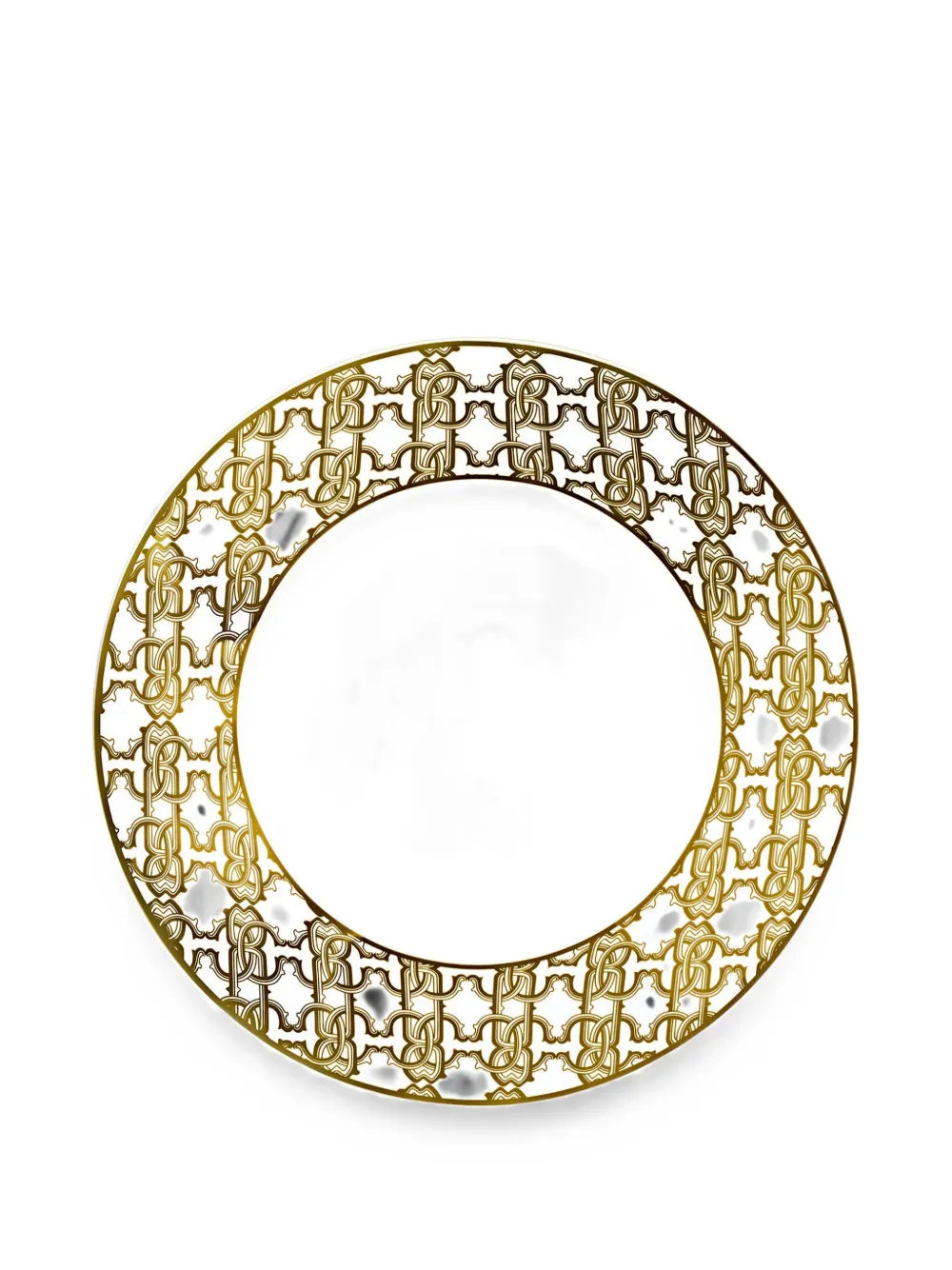 Roberto Cavalli Home monogram soup plates (set of two) - Bianco