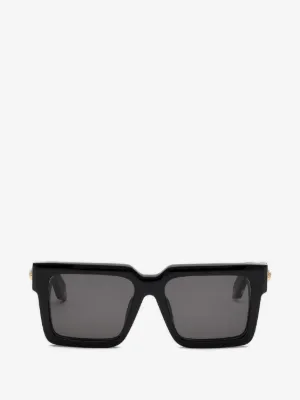 Roberto Cavalli square-frame Sunglasses | Black | FARFETCH GE display picture 3