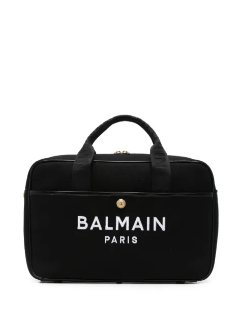 Balmain Kids logo-print changing bag
