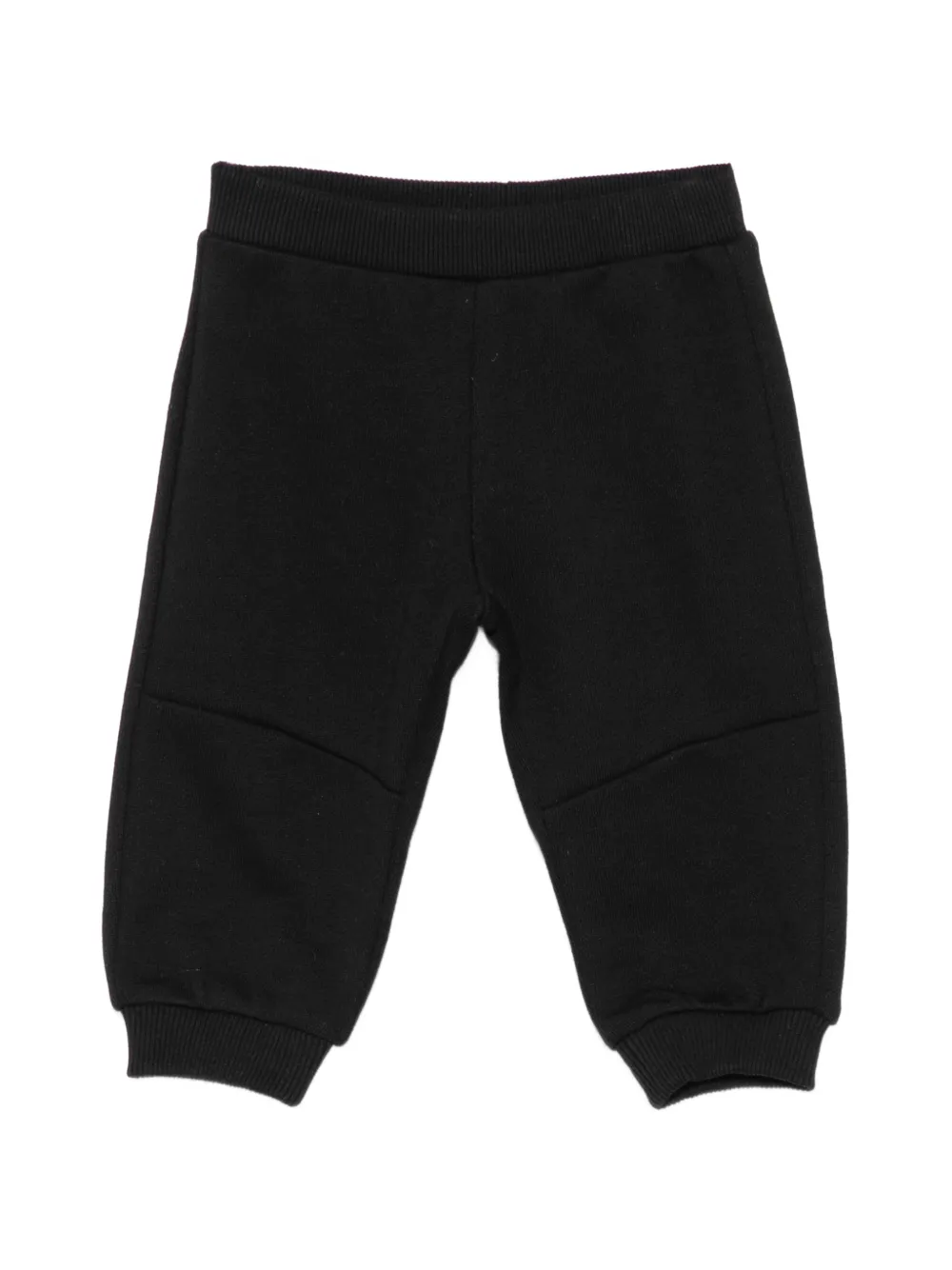 Balmain Kids slogan-print cotton track pants - Nero