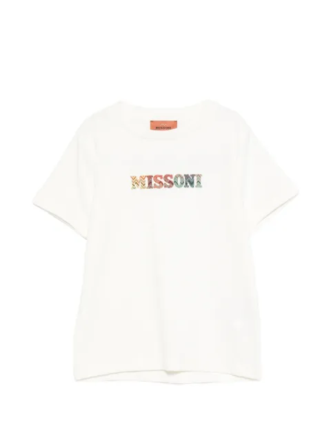 Missoni Kids logo-print cotton T-shirt