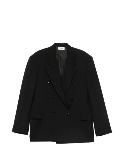 A.M.G. double-breasted peak-lapels jacket