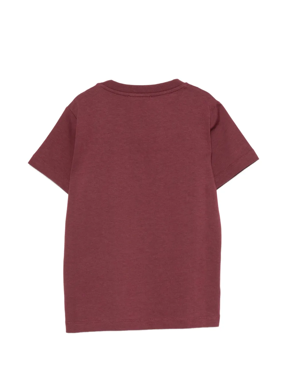 Missoni Kids Katoenen T-shirt met logoprint Rood