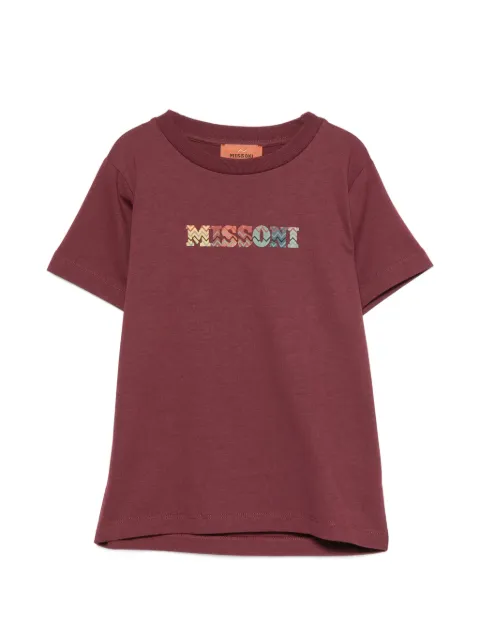 Missoni Kids logo-print cotton T-shirt