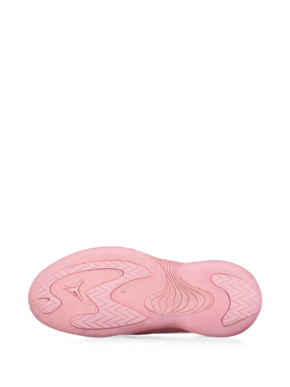 Jordan Pointe chunky-sole touch-strap sneakers Roze