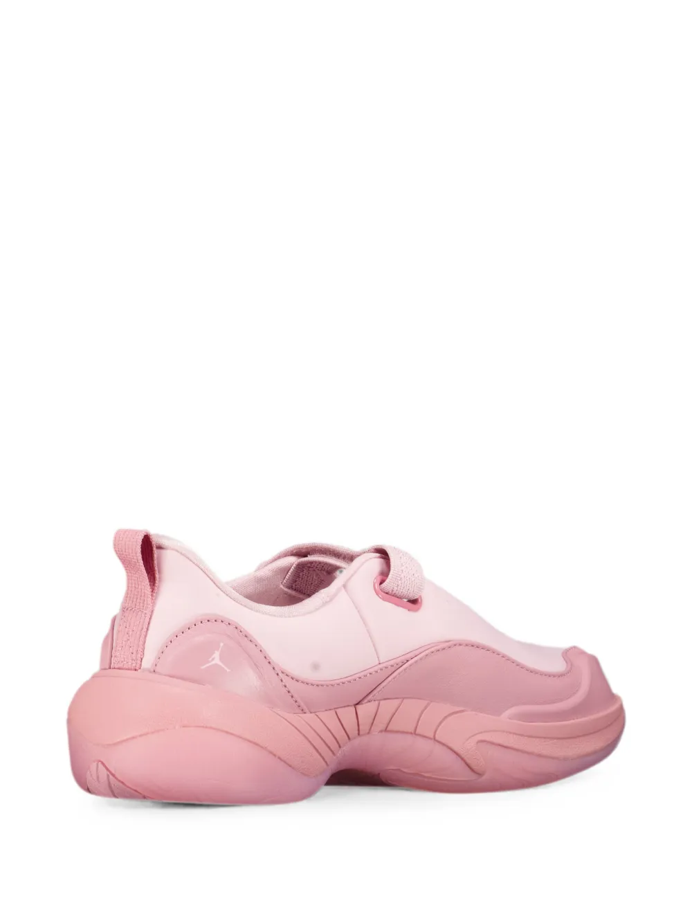 Jordan Pointe chunky-sole touch-strap sneakers Roze