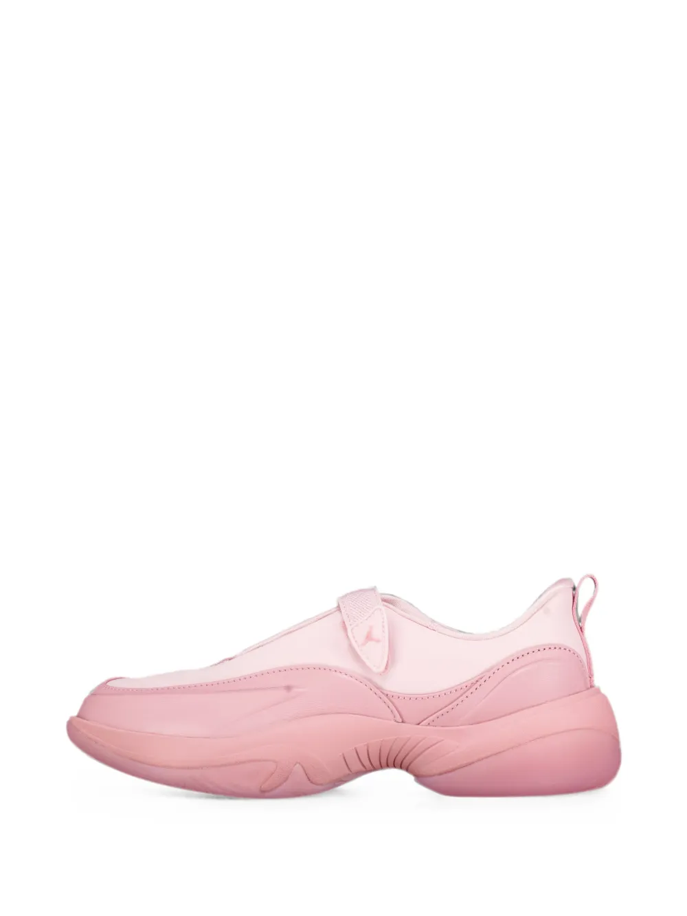 Jordan Pointe chunky-sole touch-strap sneakers Roze
