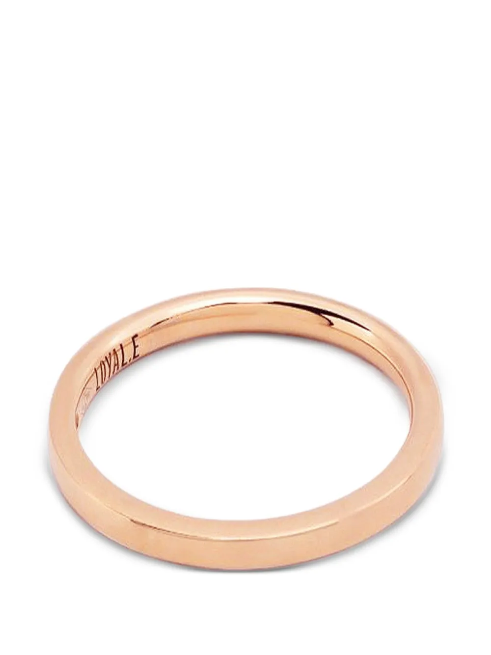 Loyal.e Paris Union Absolue Twist ring 3mm - Rosa