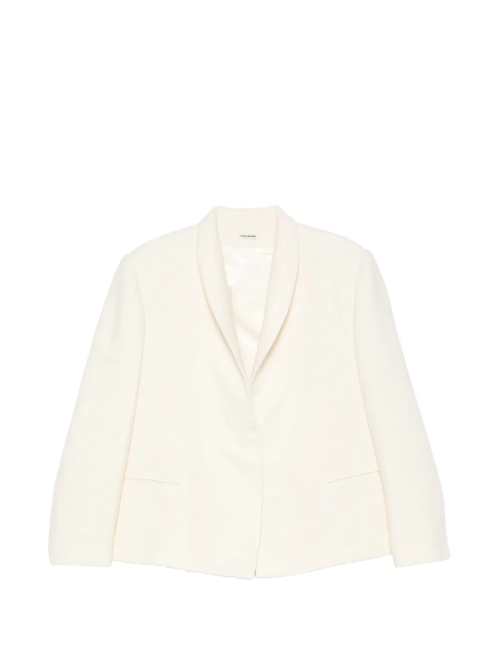 A.M.G. long-sleeves jacket - Nude