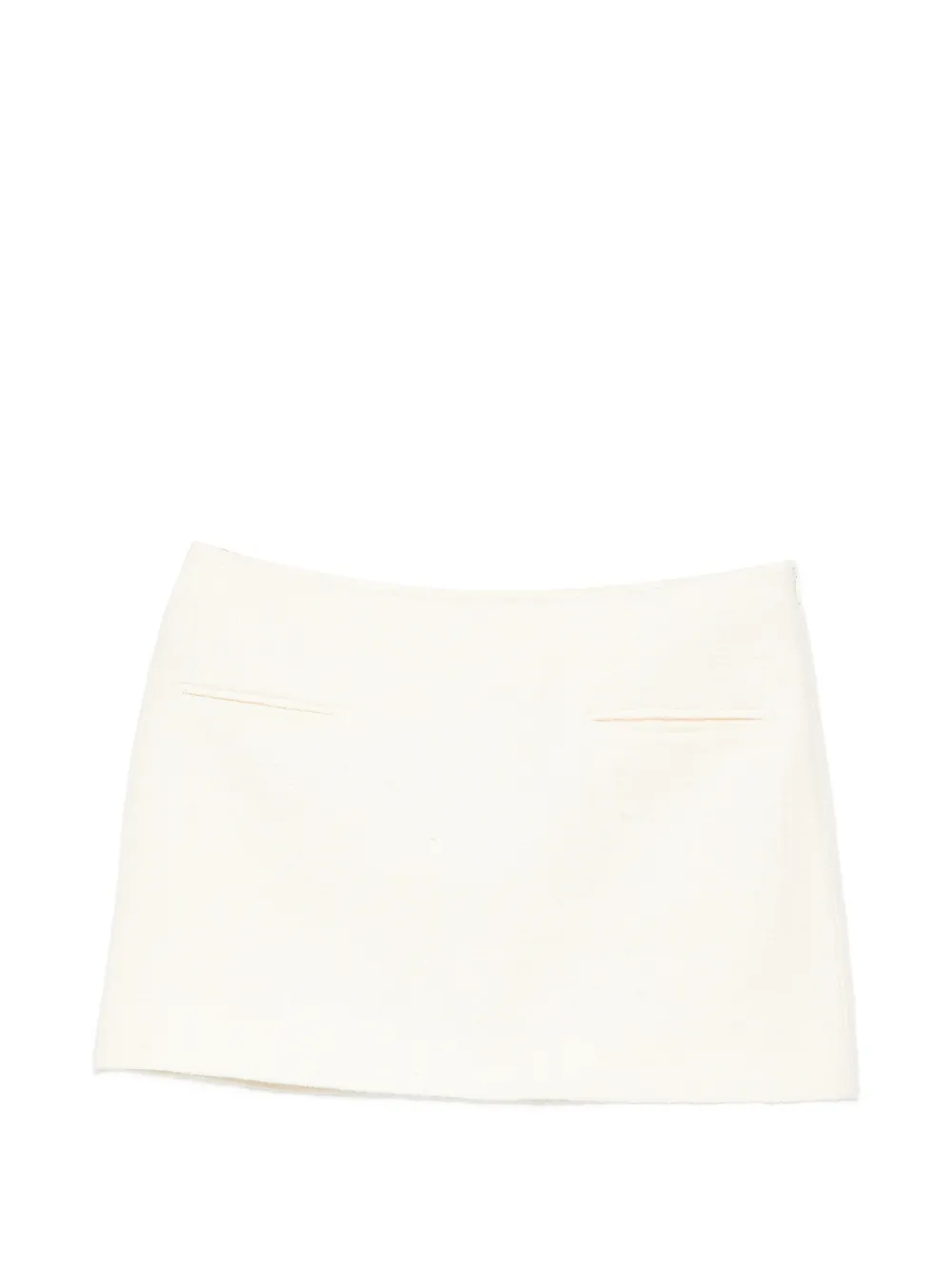 A.M.G. Mini-rok met zakken Beige