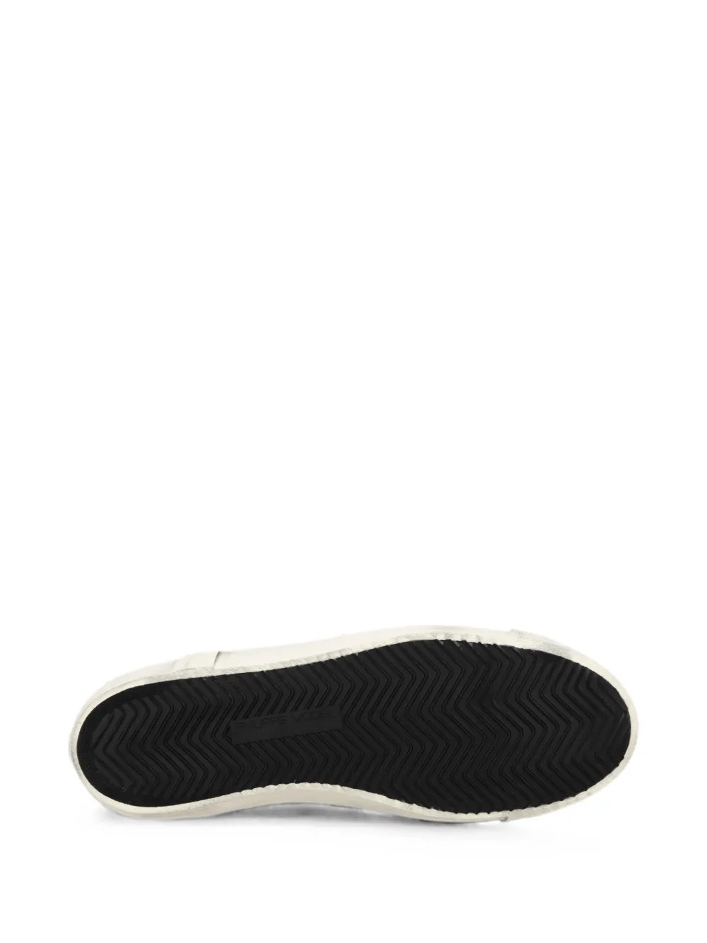 Philippe Model Paris PRSX leren sneakers met logo-patch Wit