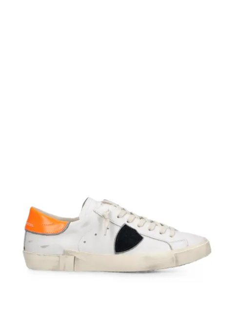 Philippe Model Paris PRSX logo-patch leather sneakers