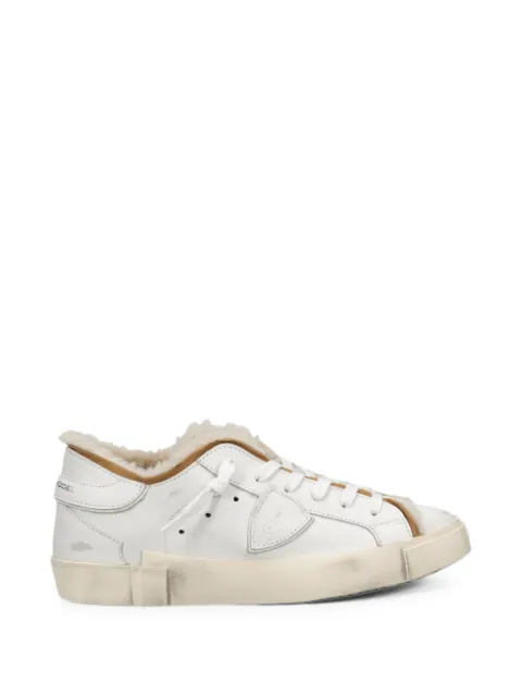 Philippe Model Paris PRSX shearling-lined sneakers