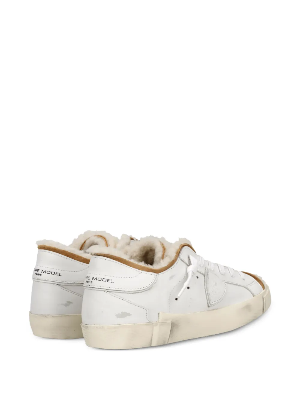 Philippe Model Paris PRSX lammy sneakers Wit