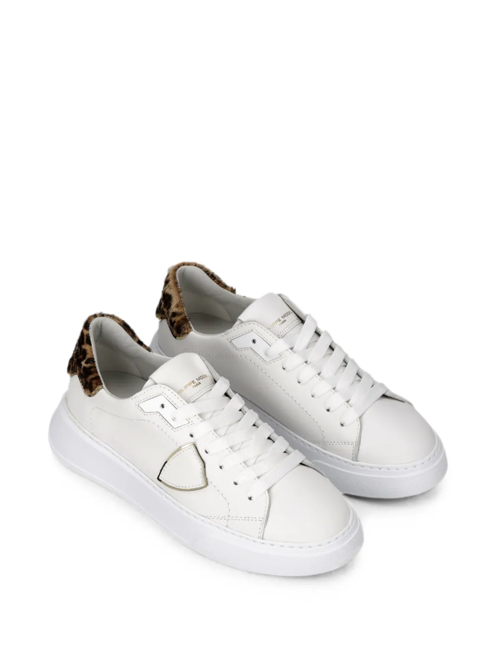 Philippe Model Paris Temple sneakers Wit