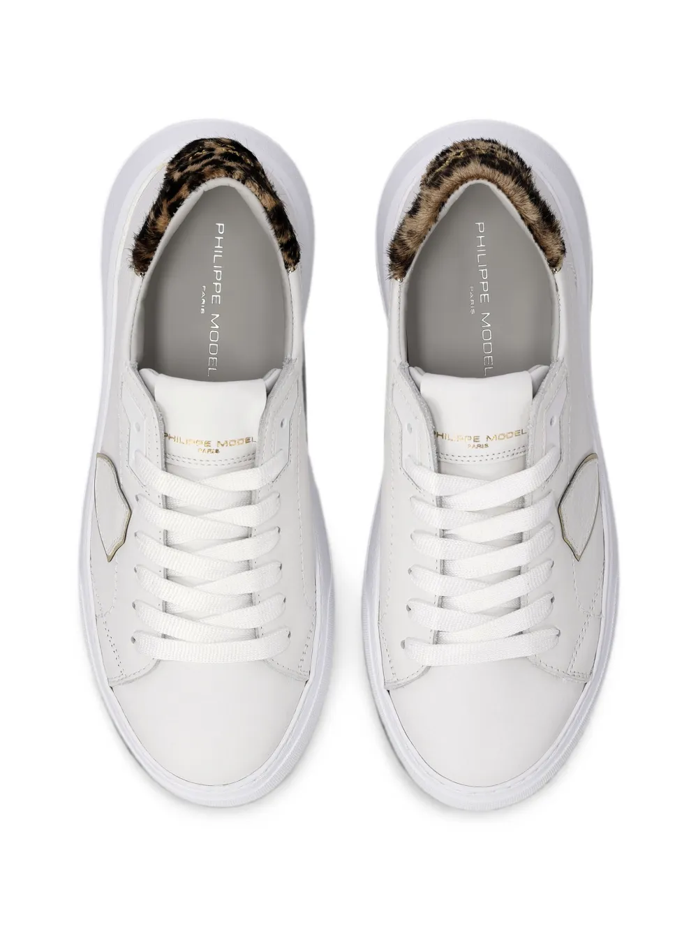 Philippe Model Paris Temple sneakers Wit