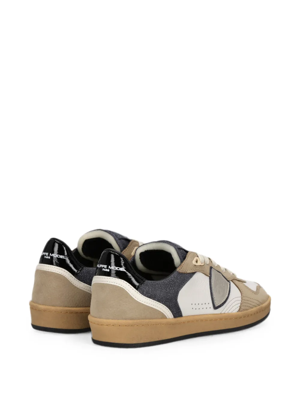 Philippe Model Paris Sneakers met logopatch Beige