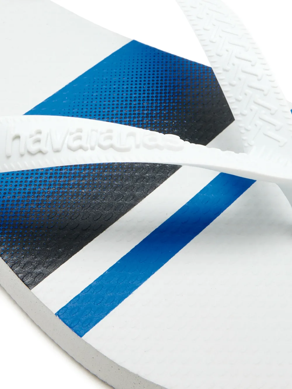 Havaianas Top Basic teenslippers met logo-reliëf Wit