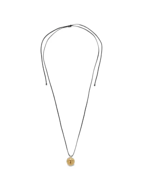 Annika Inez locket-pendant cord necklace