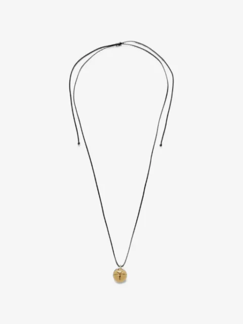 Annika Inez locket-pendant cord necklace