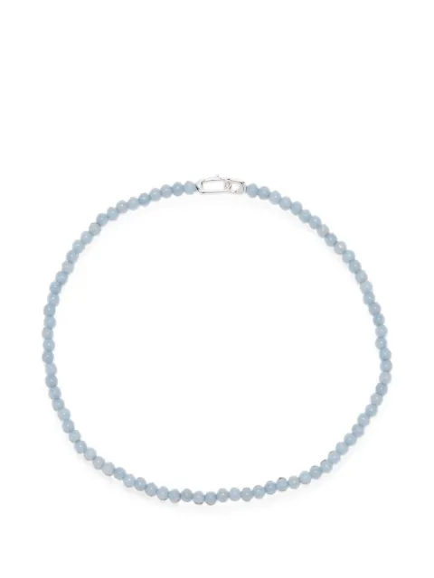 Annika Inez beaded sterling-silver necklace