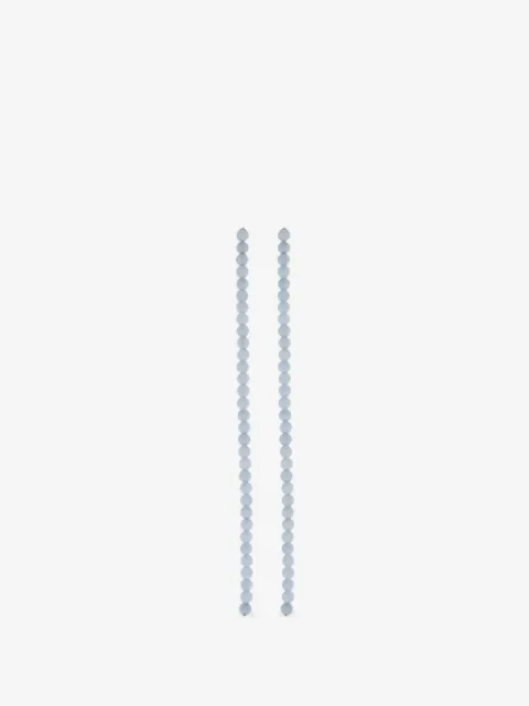 Annika Inez beaded sterling-silver earrings