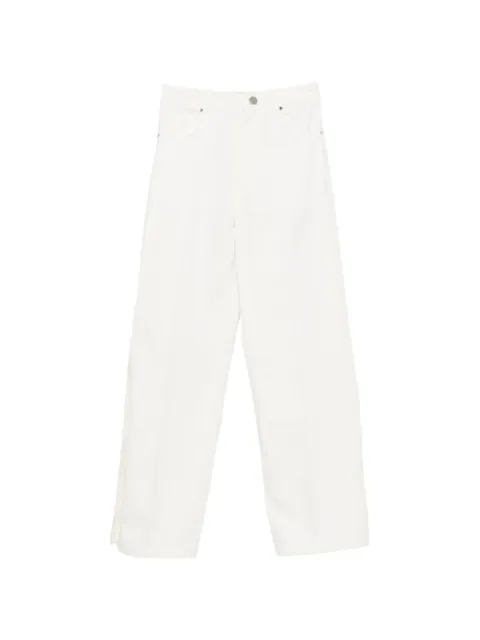 A.M.G. pantalon à détails de zips