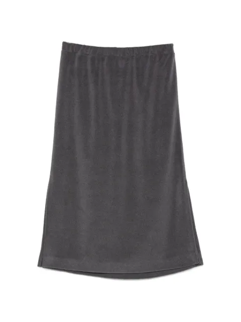 A.M.G. falda midi con pretina elástica