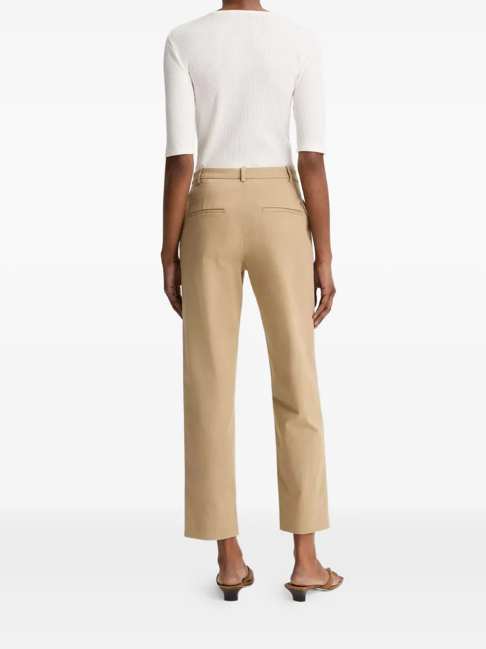 Vince Avery stretch broek Beige