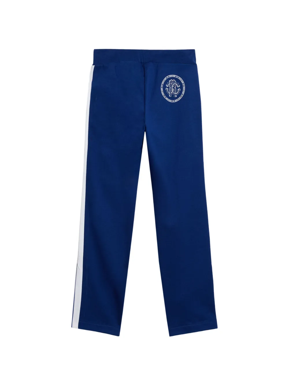 Roberto Cavalli Junior Trainingsbroek met logoprint Blauw
