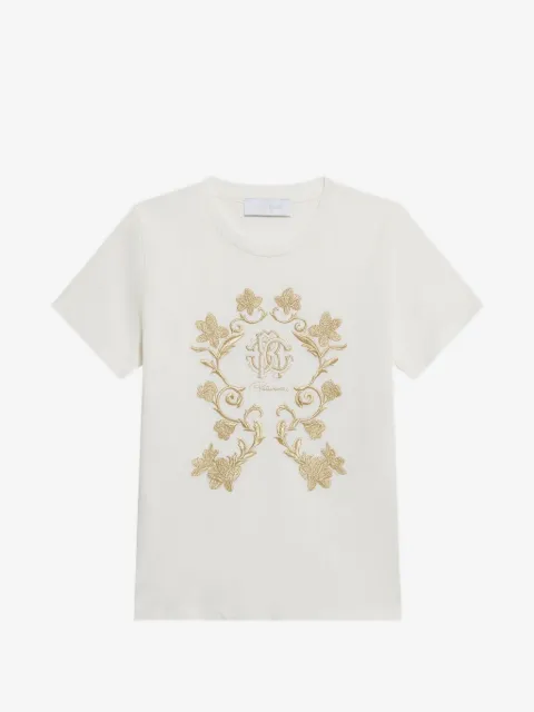 Roberto Cavalli Junior playera de algodón